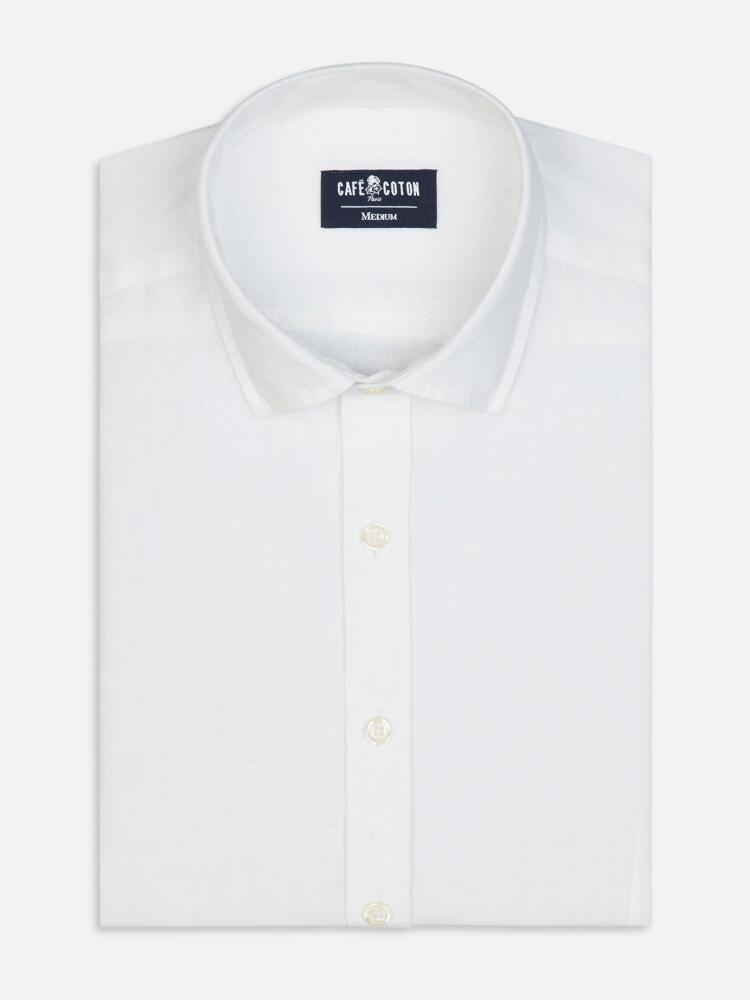 Chemise Cody en lin blanc