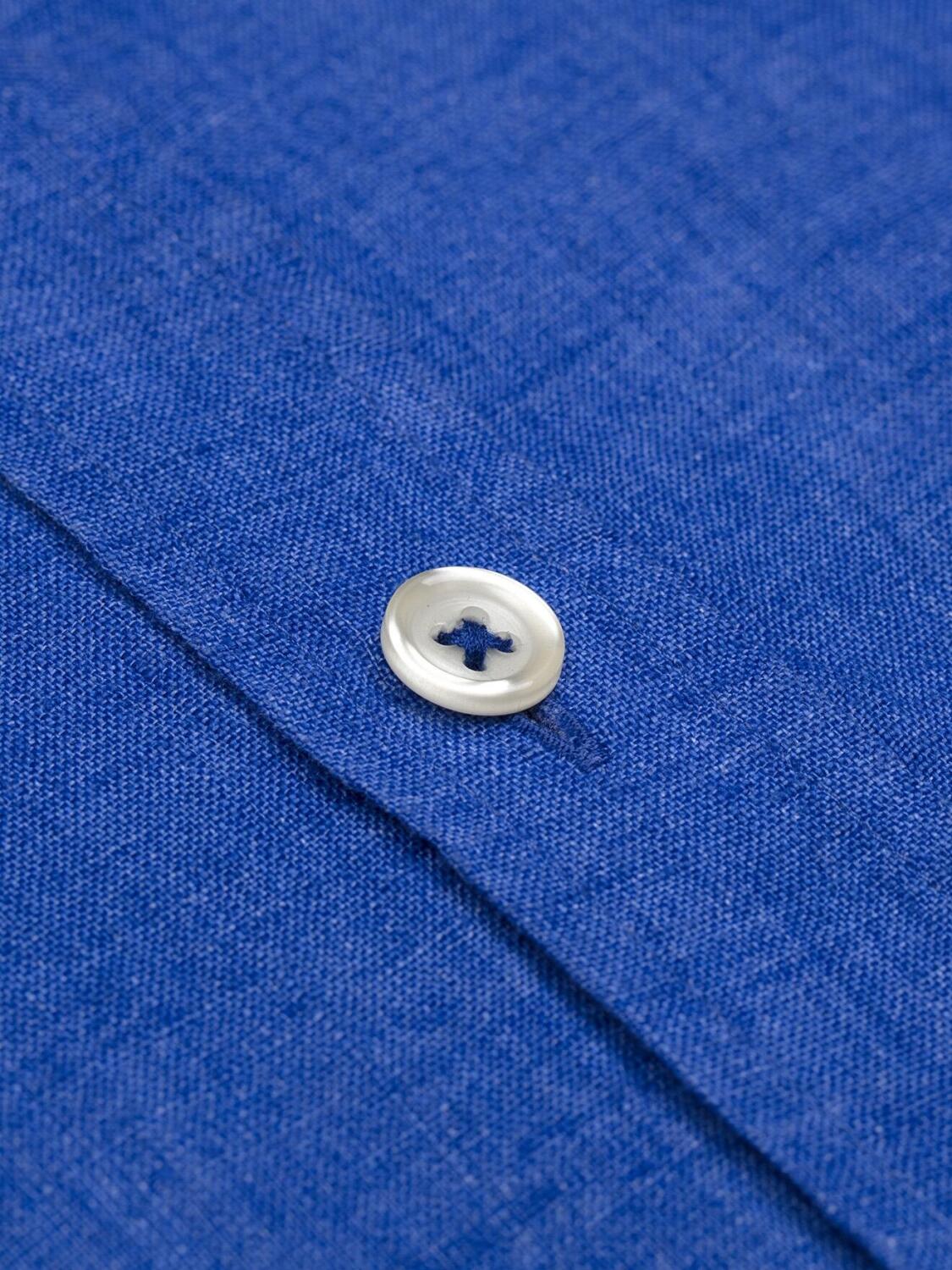 Cody shirt in navy linen