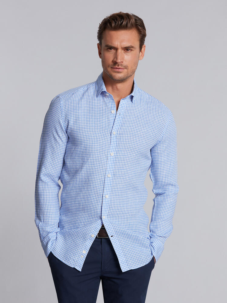 Django sky check Slim Fit Shirt