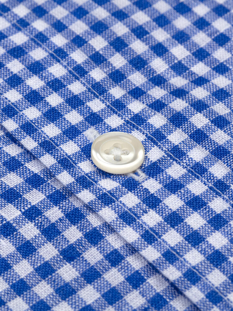 Django Blue Check Shirt