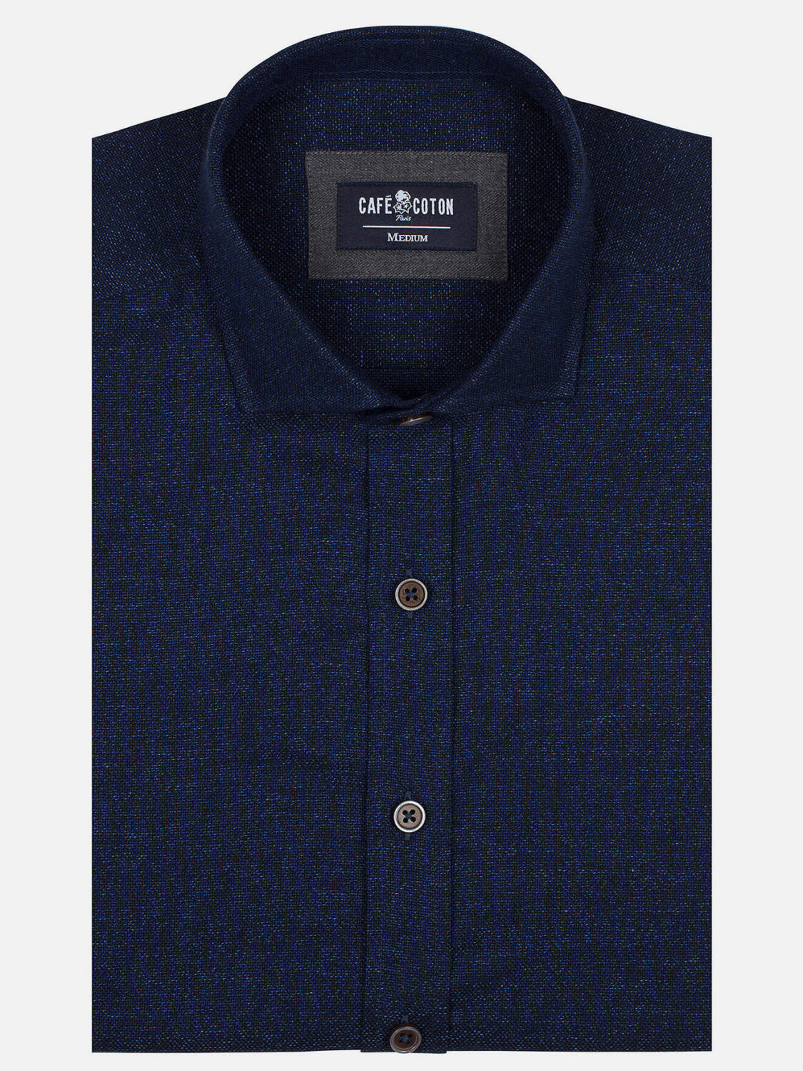 Douglas camicia di flanella blu