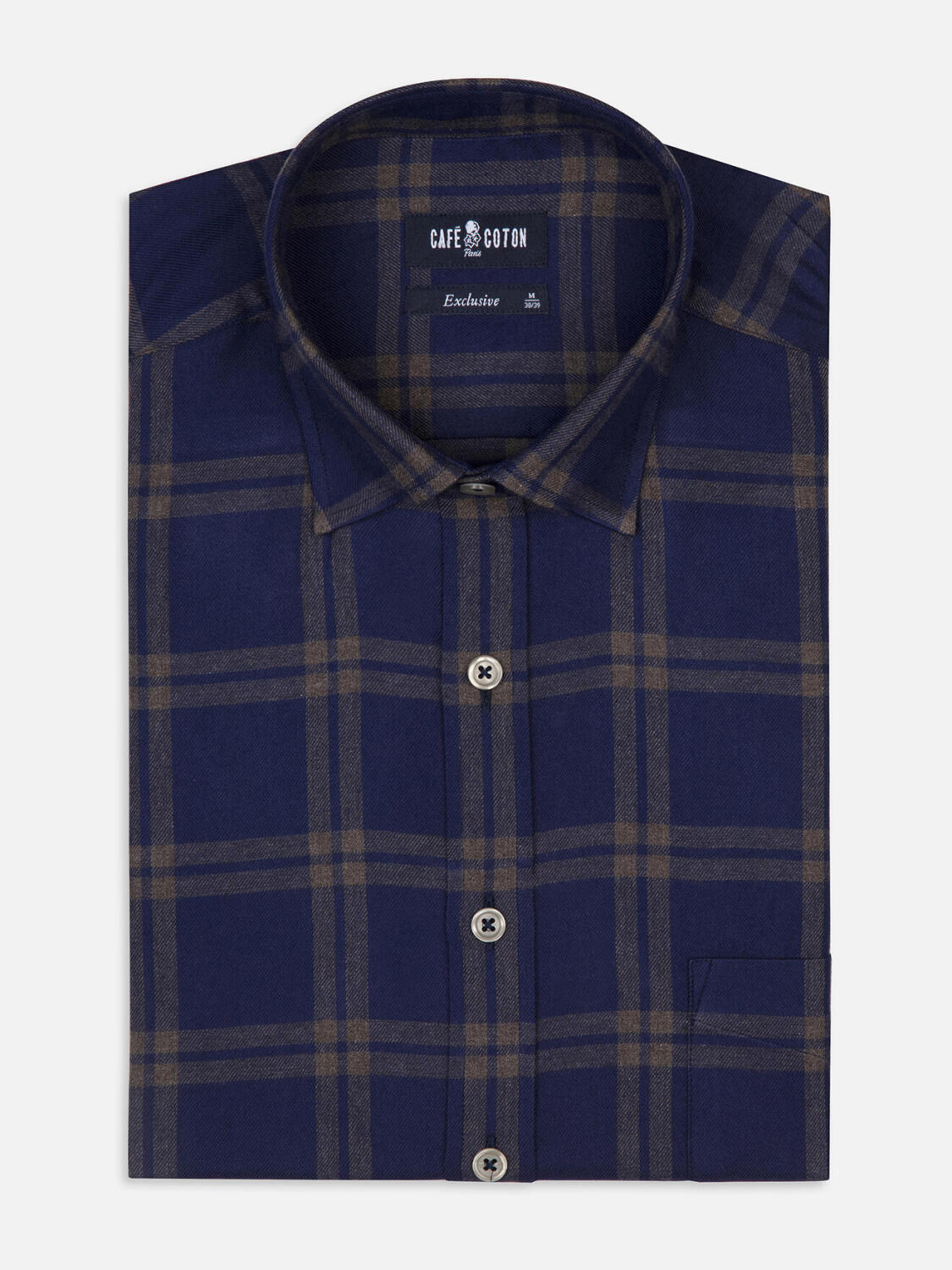 Camicia Dwight con motivo tartan
