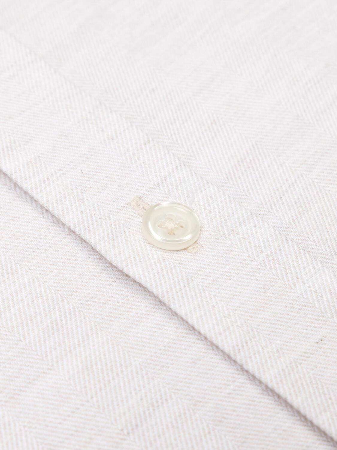 Chemise casual en flanelle sable