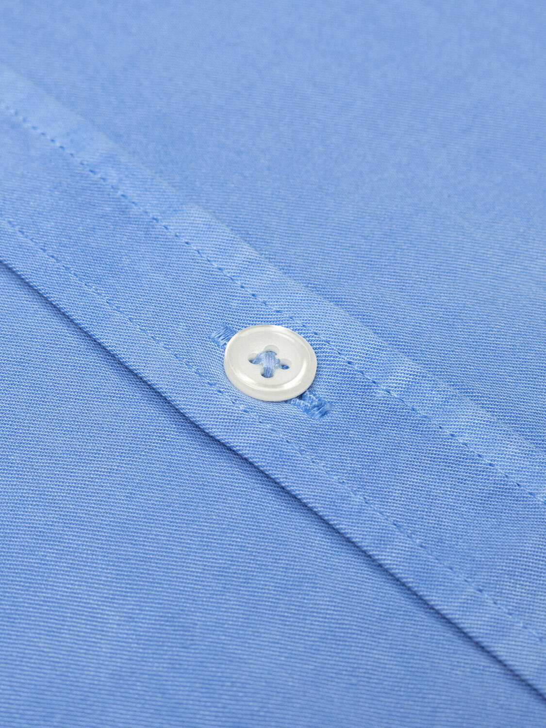 Lio shirt in washed gabardine sky blue
