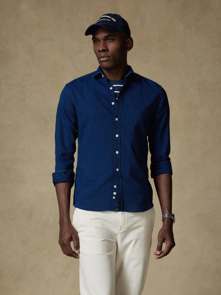 Chemise Mercer indigo