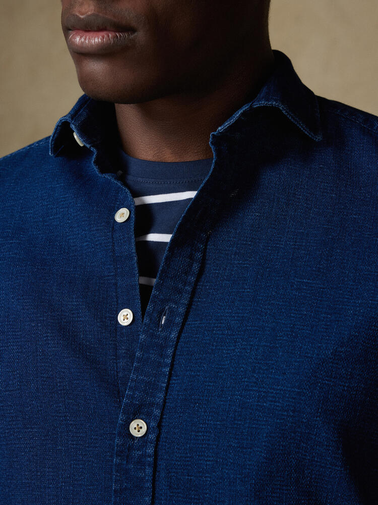 Chemise Mercer indigo