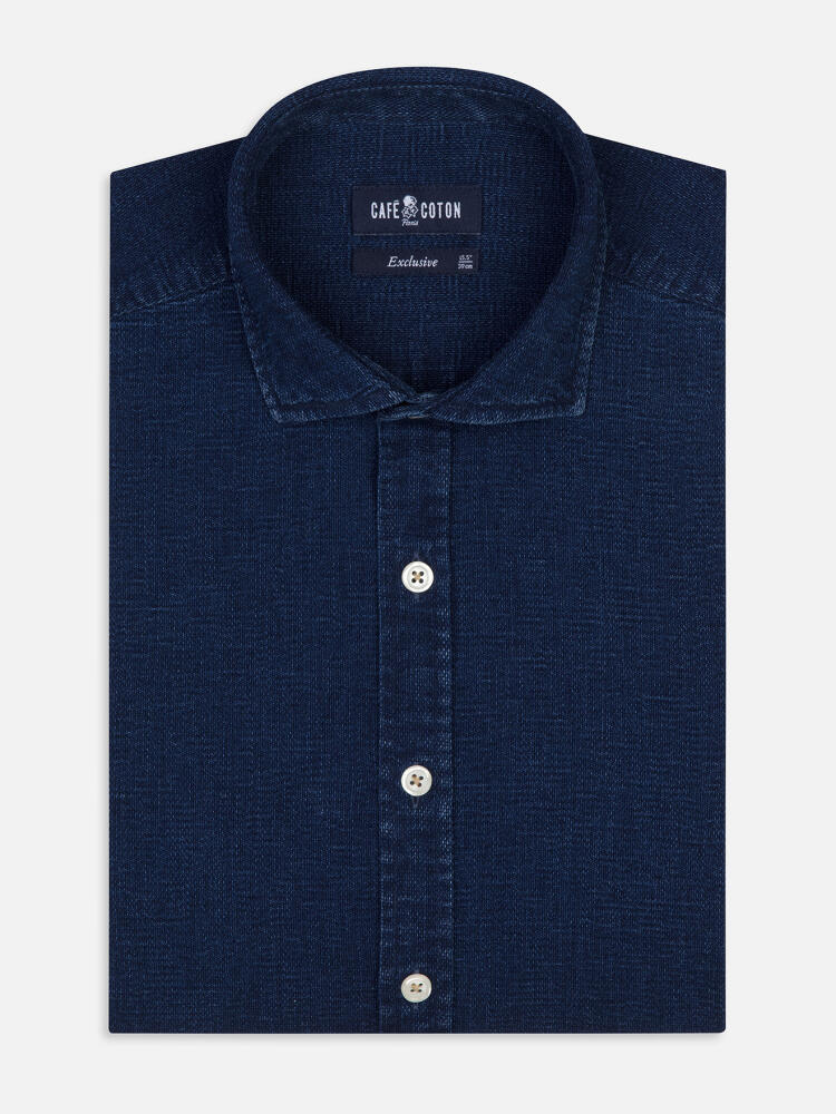 Chemise Mercer indigo