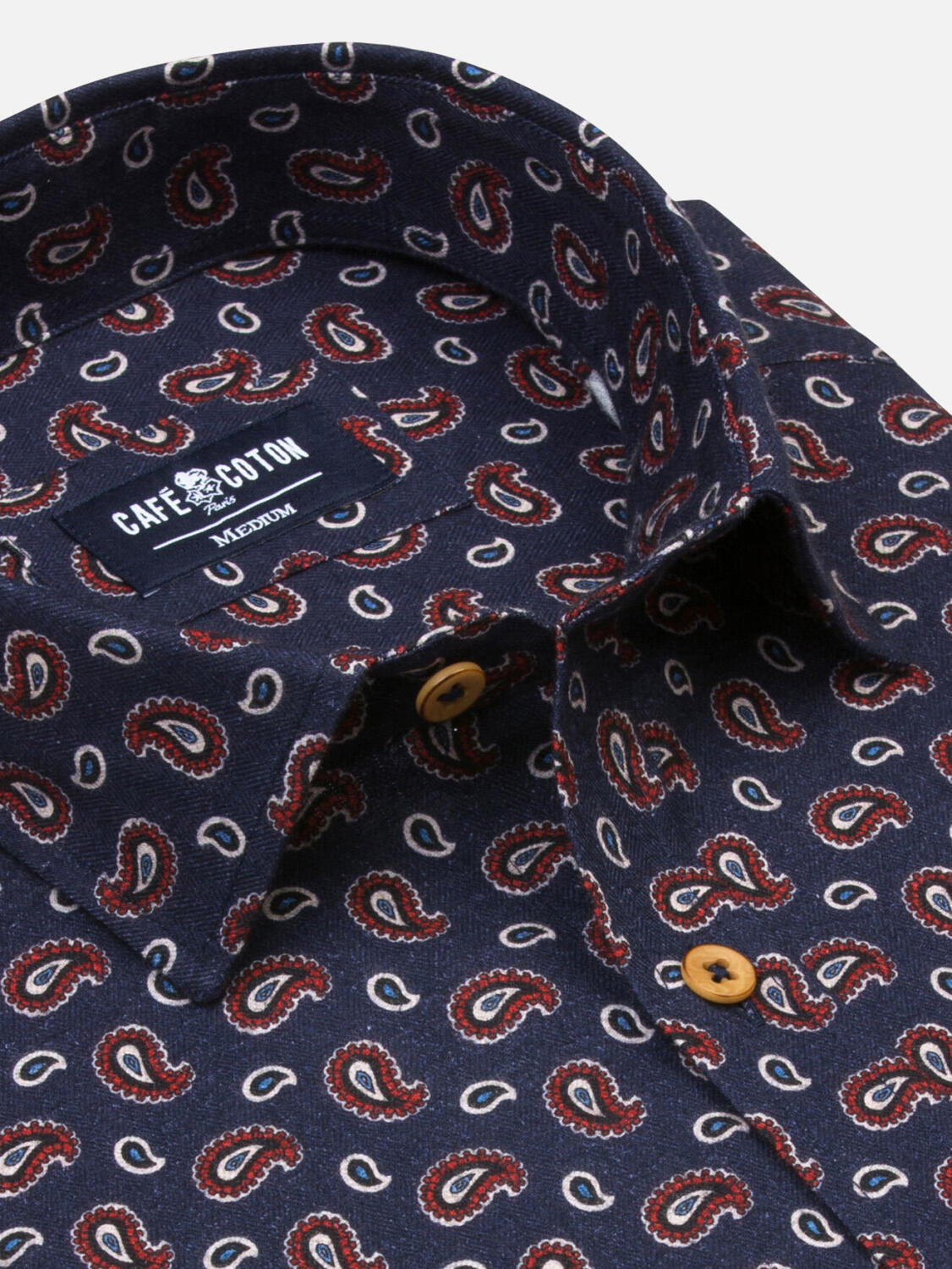 Ron printed flannel shirt