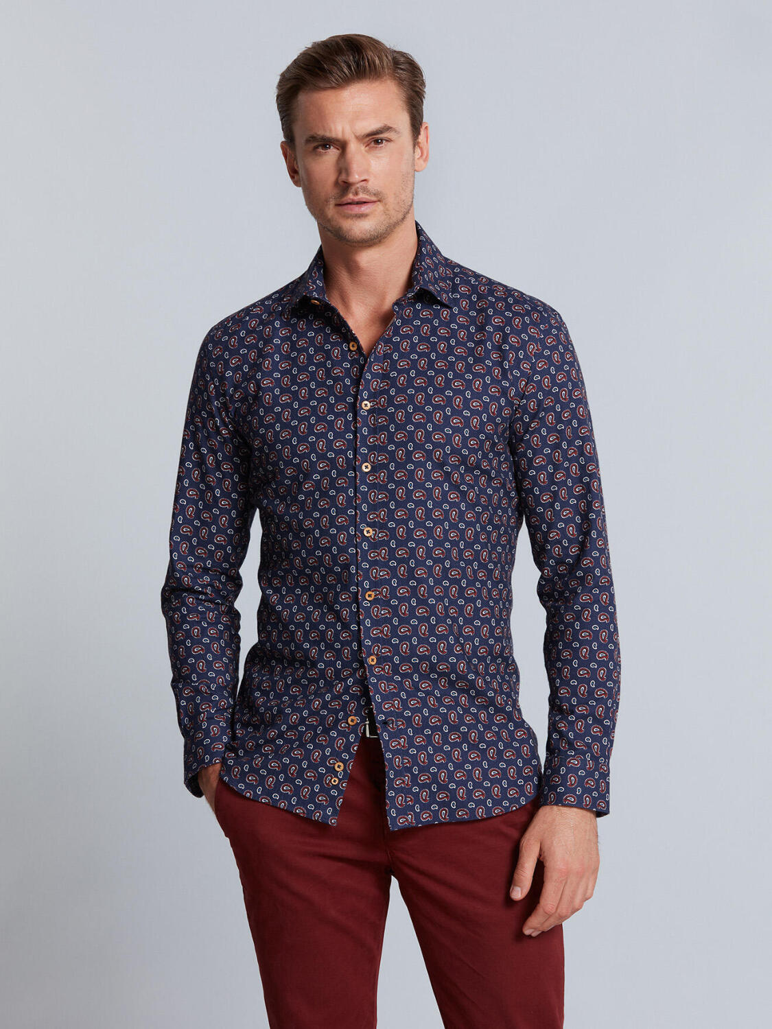 Ron printed flannel shirt