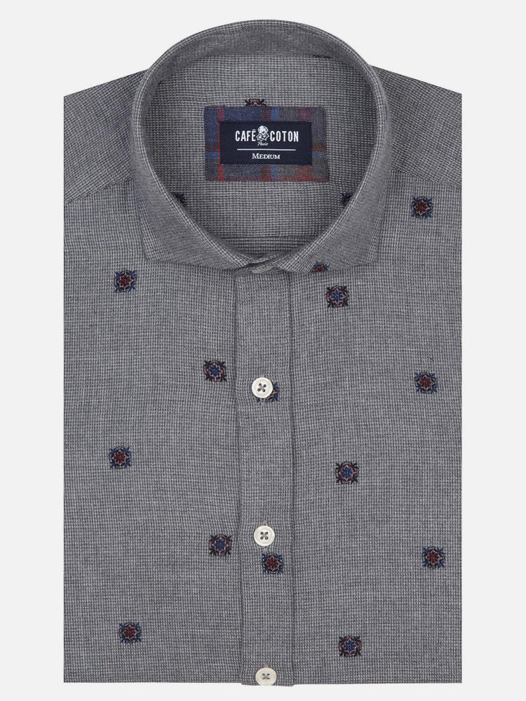 Hemd Boyd mit Blumendruck