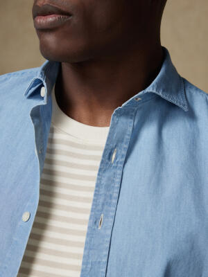 Chemise cintrée Dane en denim
