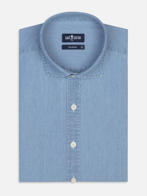 Chemise cintrée Dane en denim