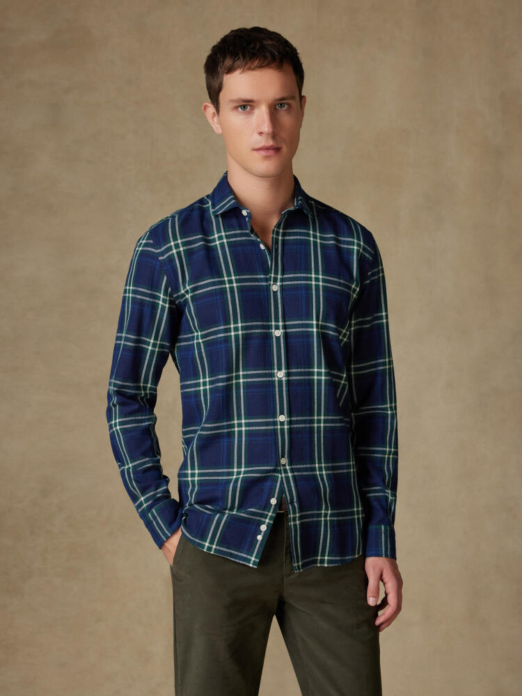 Marlon denim slim fit shirt