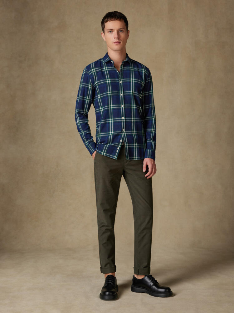 Marlon denim slim fit shirt