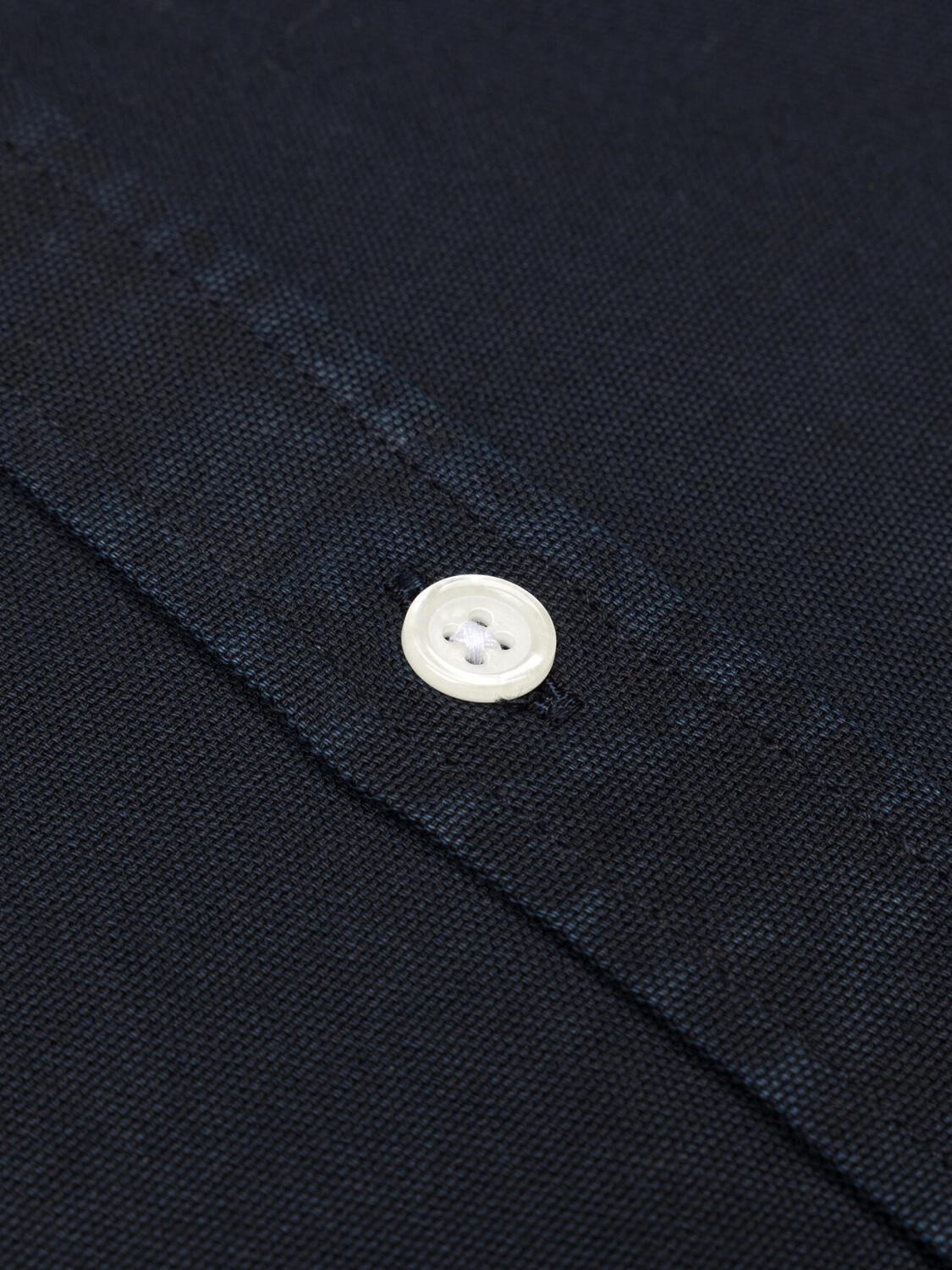 Camicia Theo Navy Washed Oxford