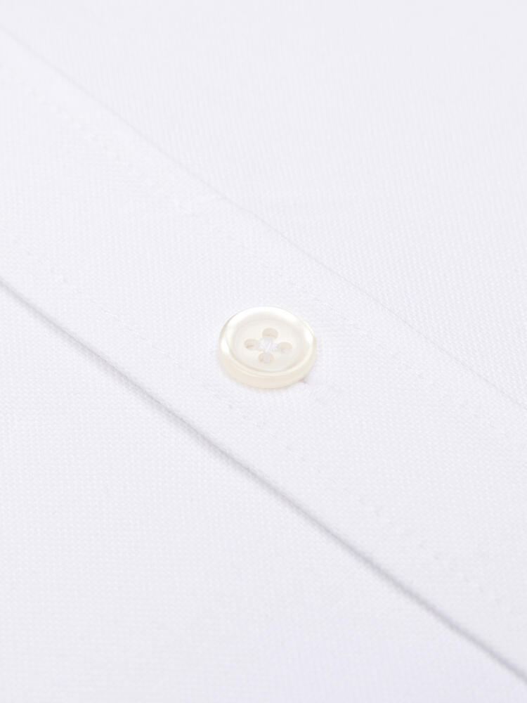 White washed organic oxford shirt