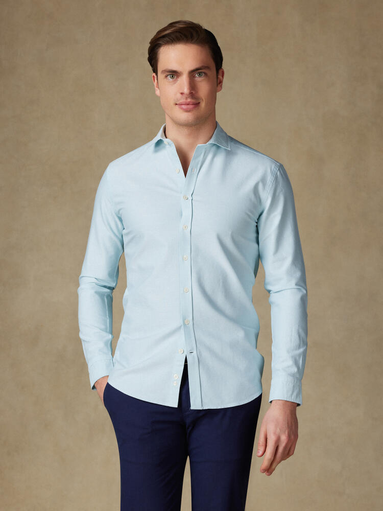 lagoon organic washed oxford shirt