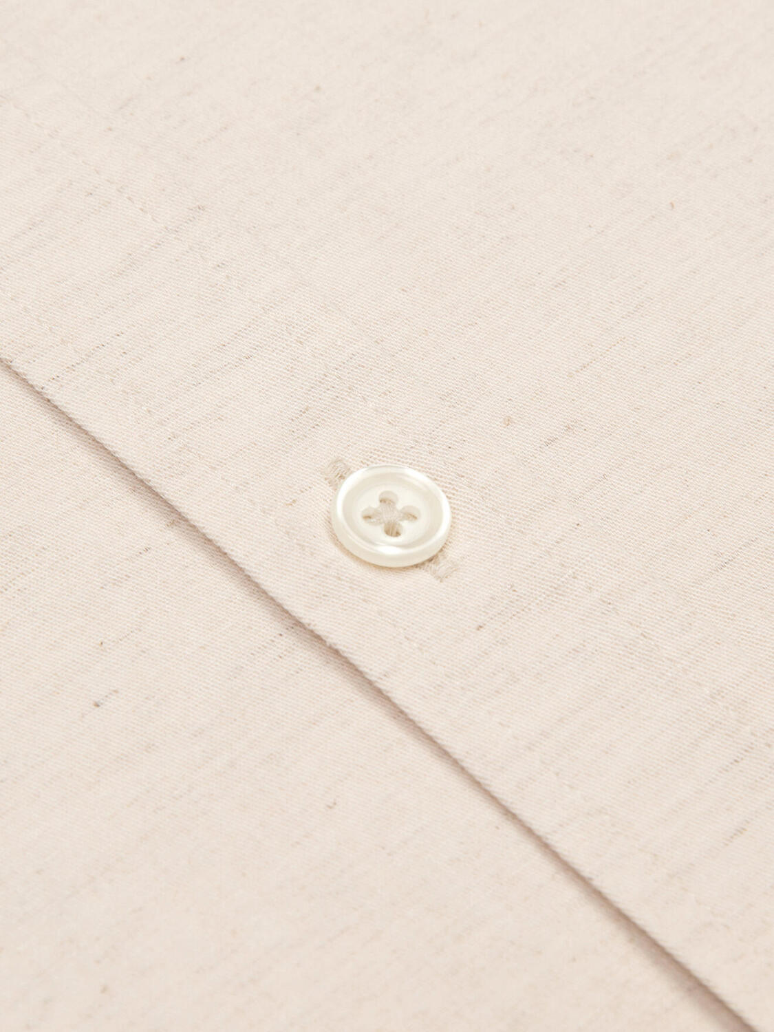 Camicia Nate in lino color sabbia