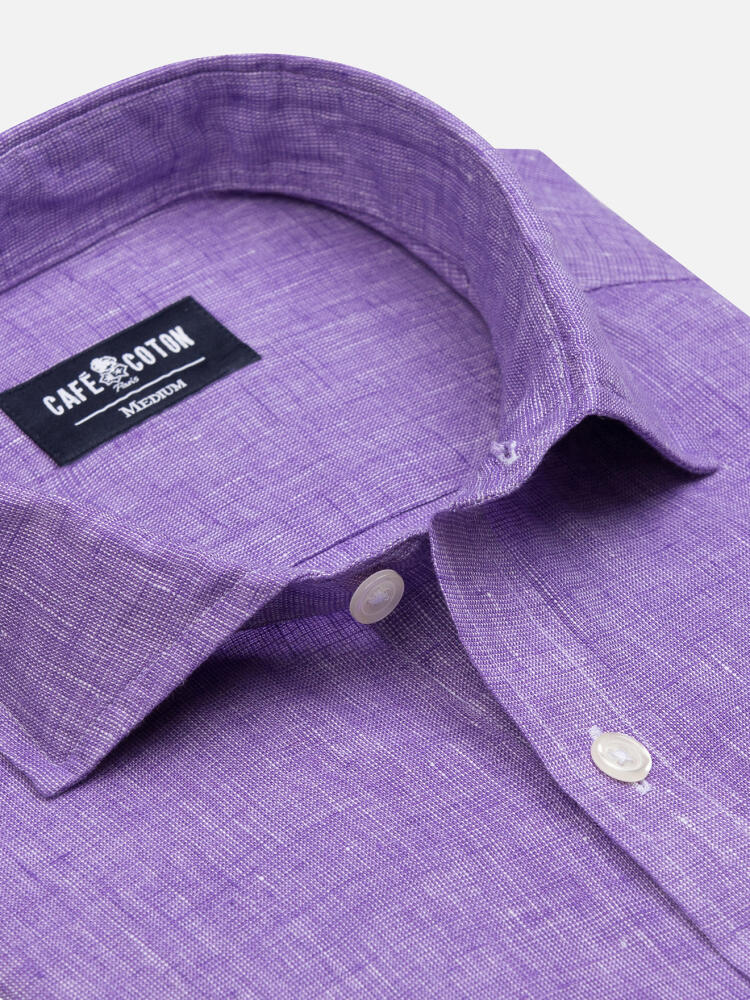 Olaf parma linen shirt