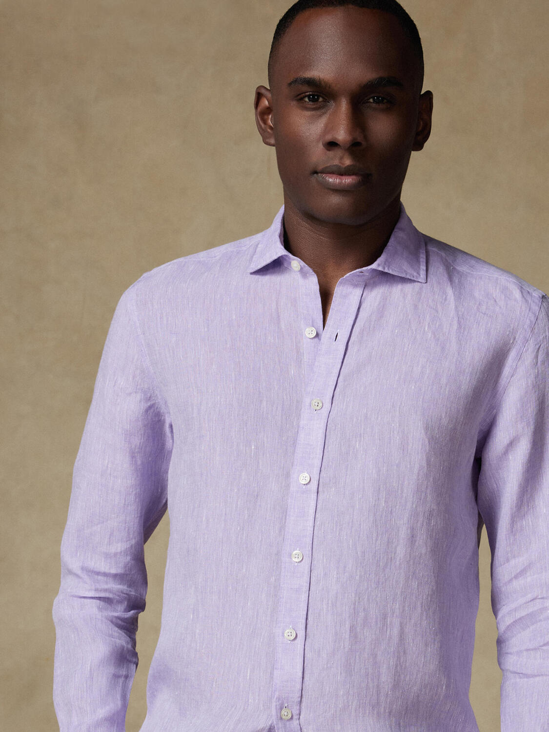 Olaf parma linen shirt