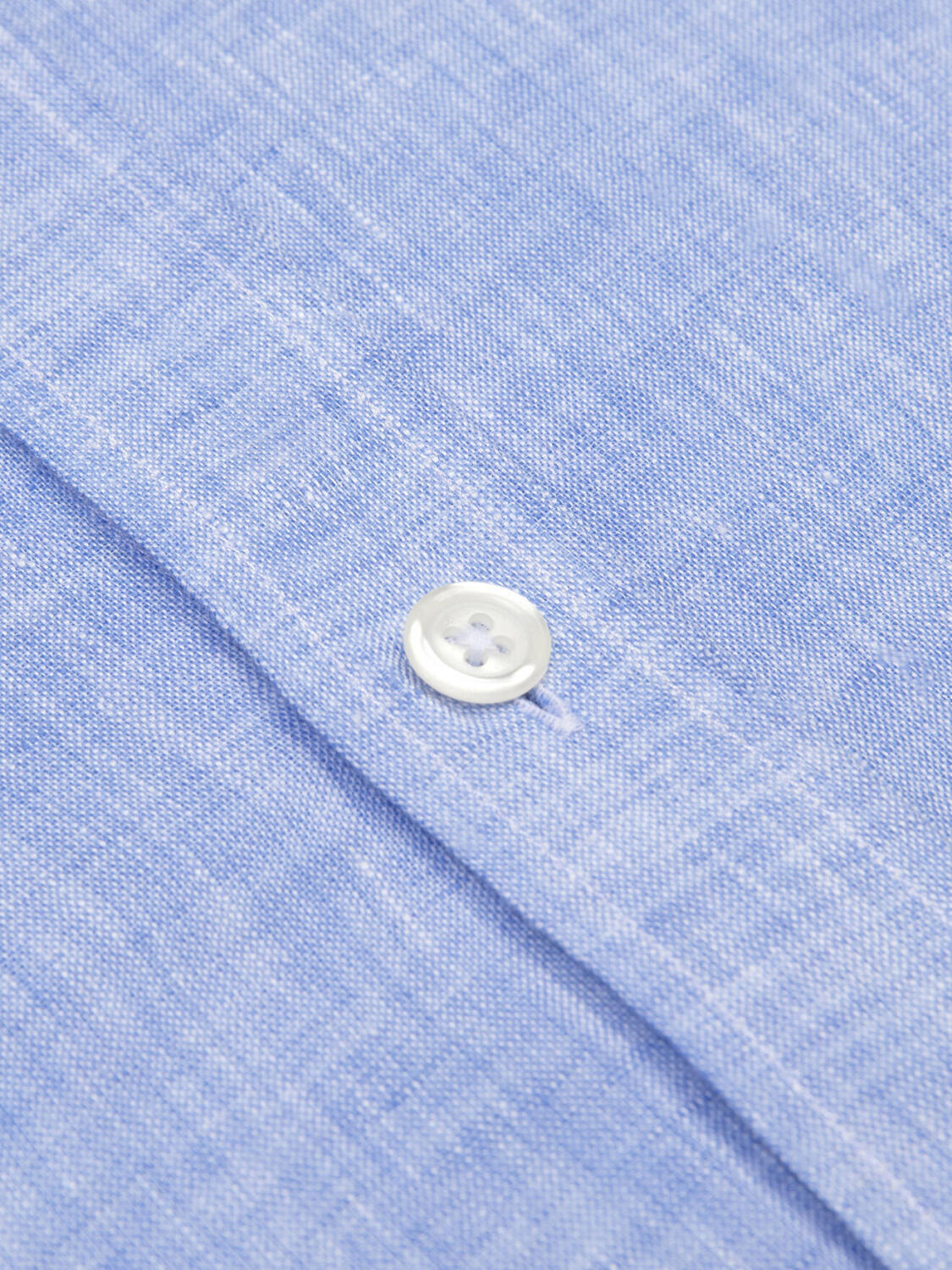 Camicia Olaf in lino cielo