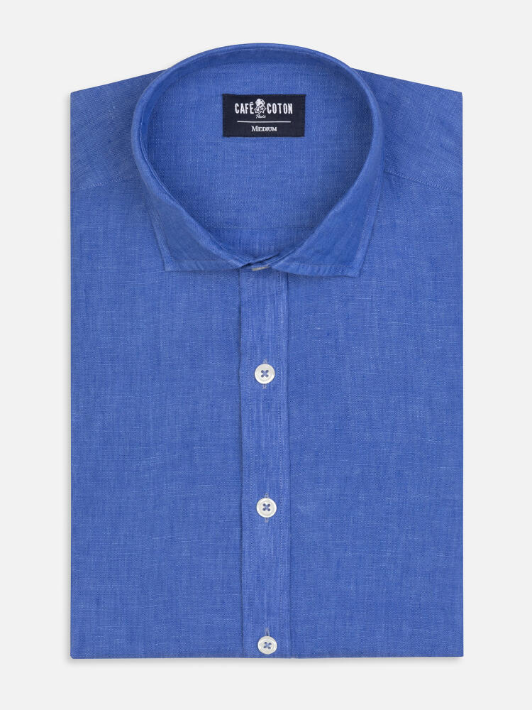 Olaf blue linen shirt