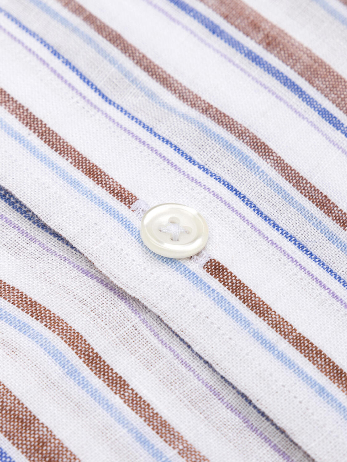 Camicia Ray in lino a righe