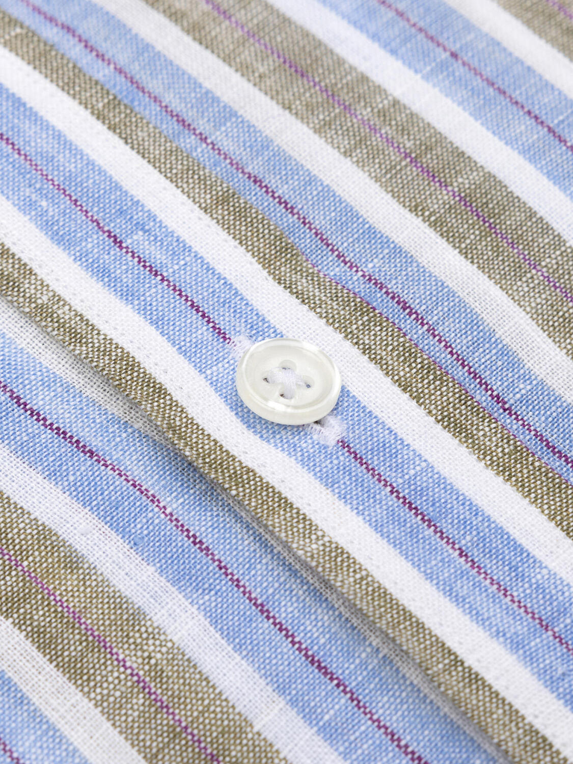 Robby camicia in lino a righe