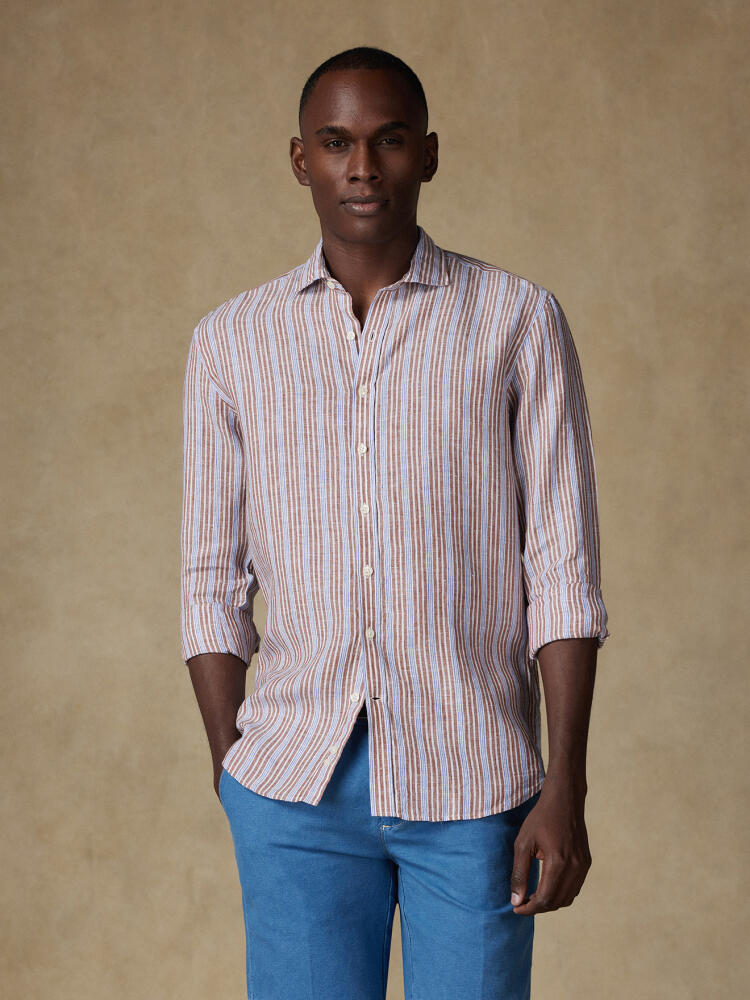 Thom brown stripes linen shirt