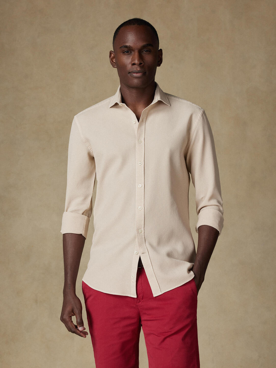 Camicia Kerry sabbia