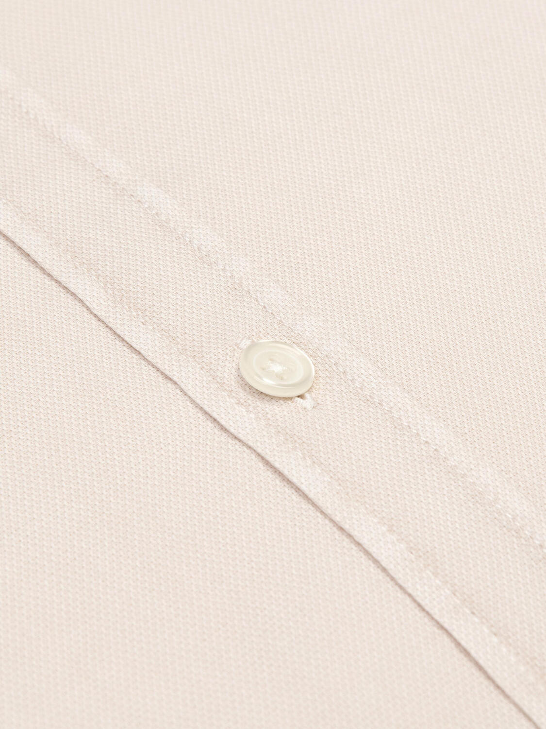 Zandkleurig hemd van lichte katoen