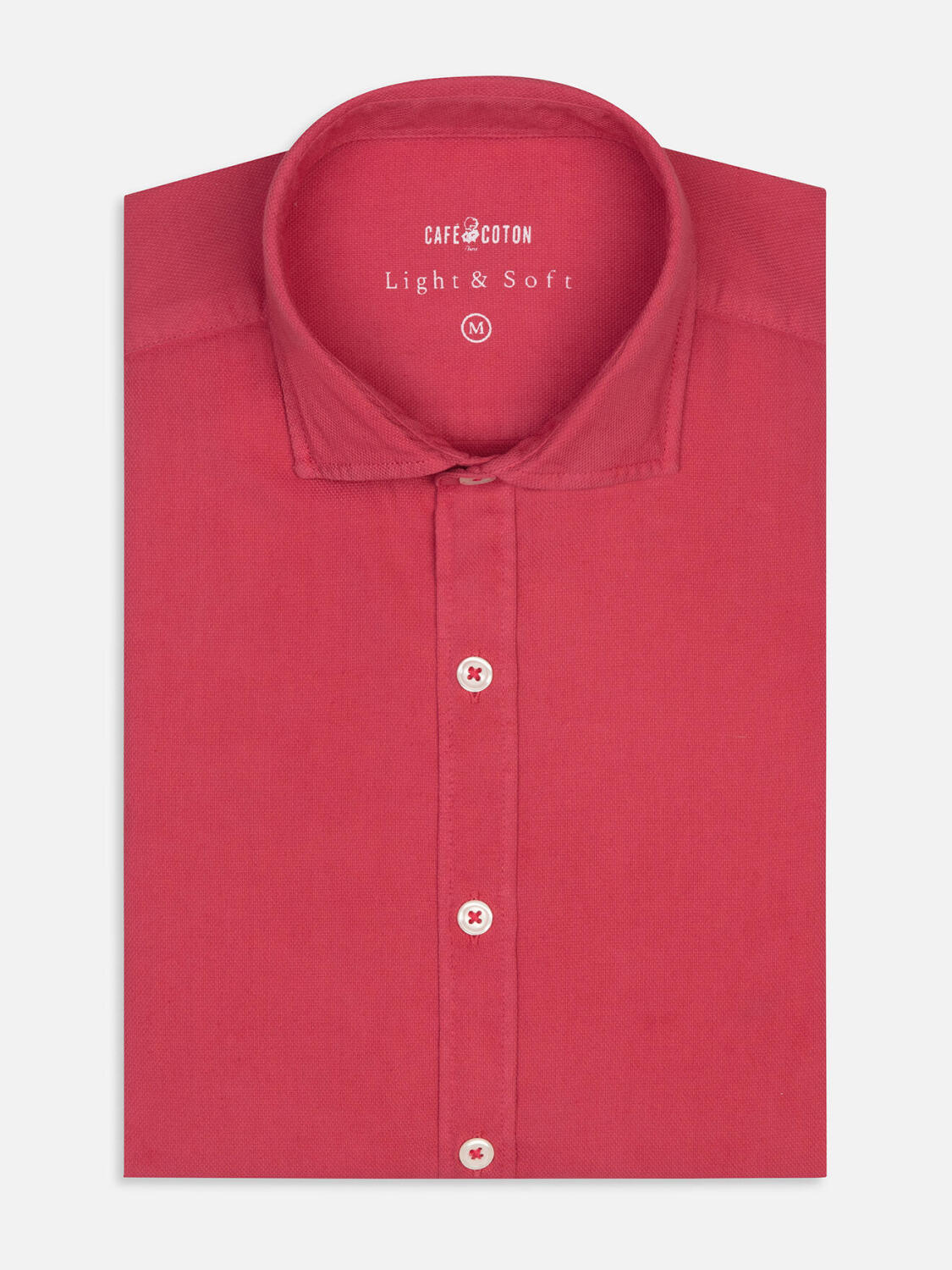 Fuchsia shirt in light cotton