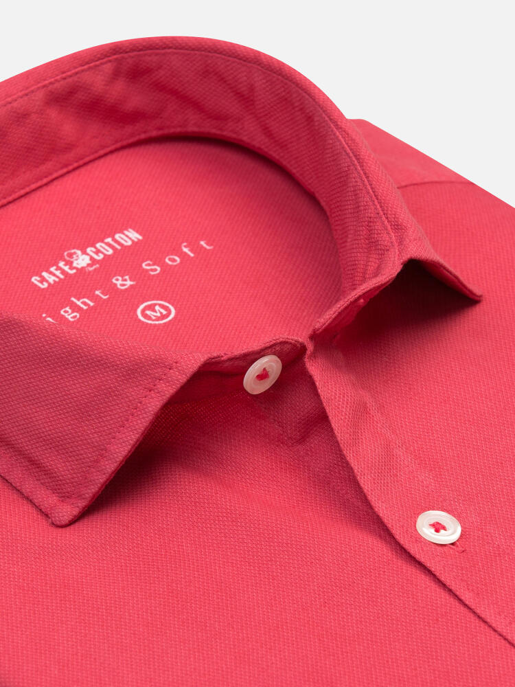 Chemise fuchsia en light coton