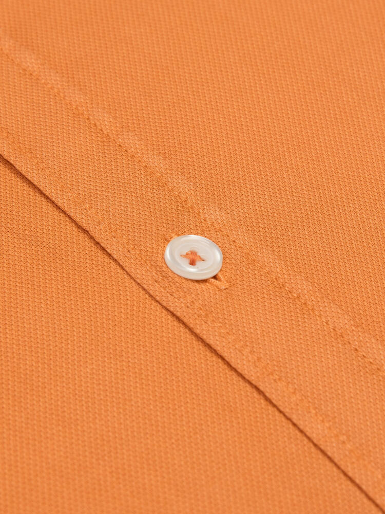 Orange shirt in light cotton