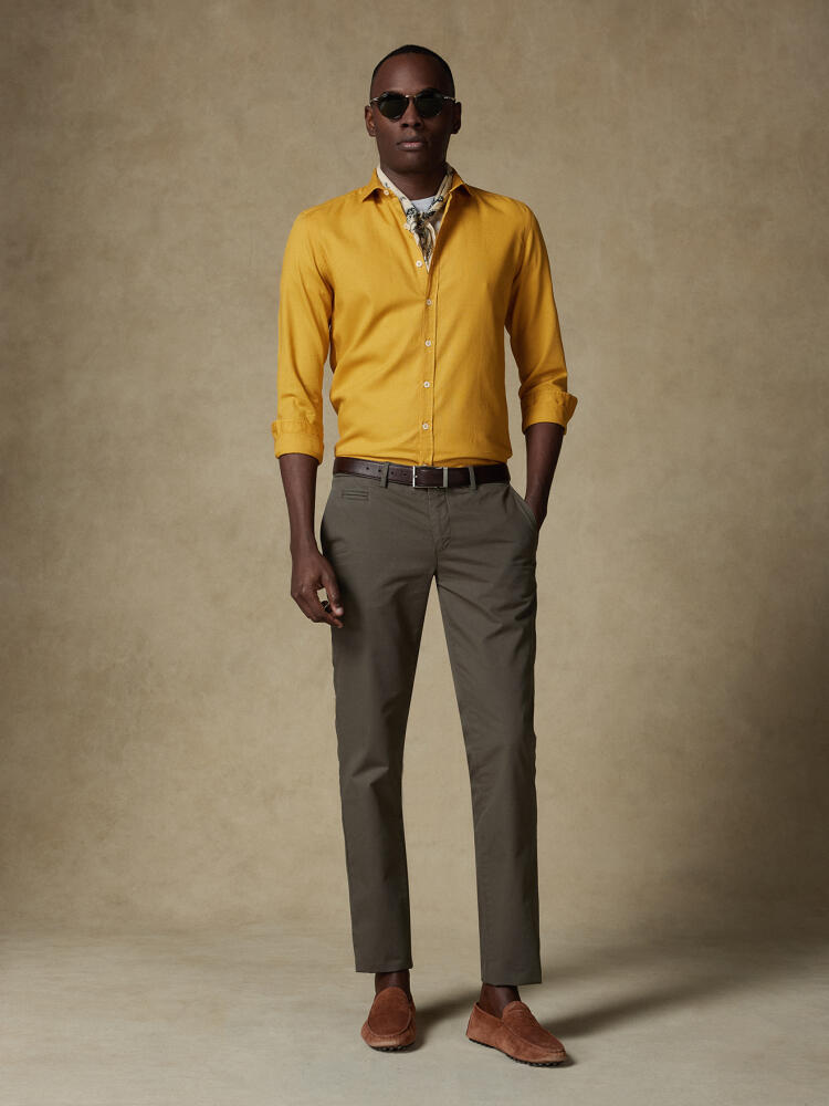 Yellow shirt in light cotton