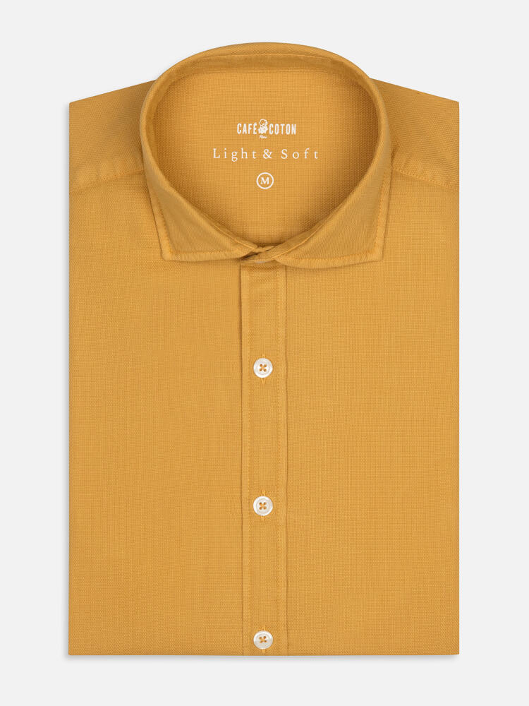 Yellow shirt in light cotton