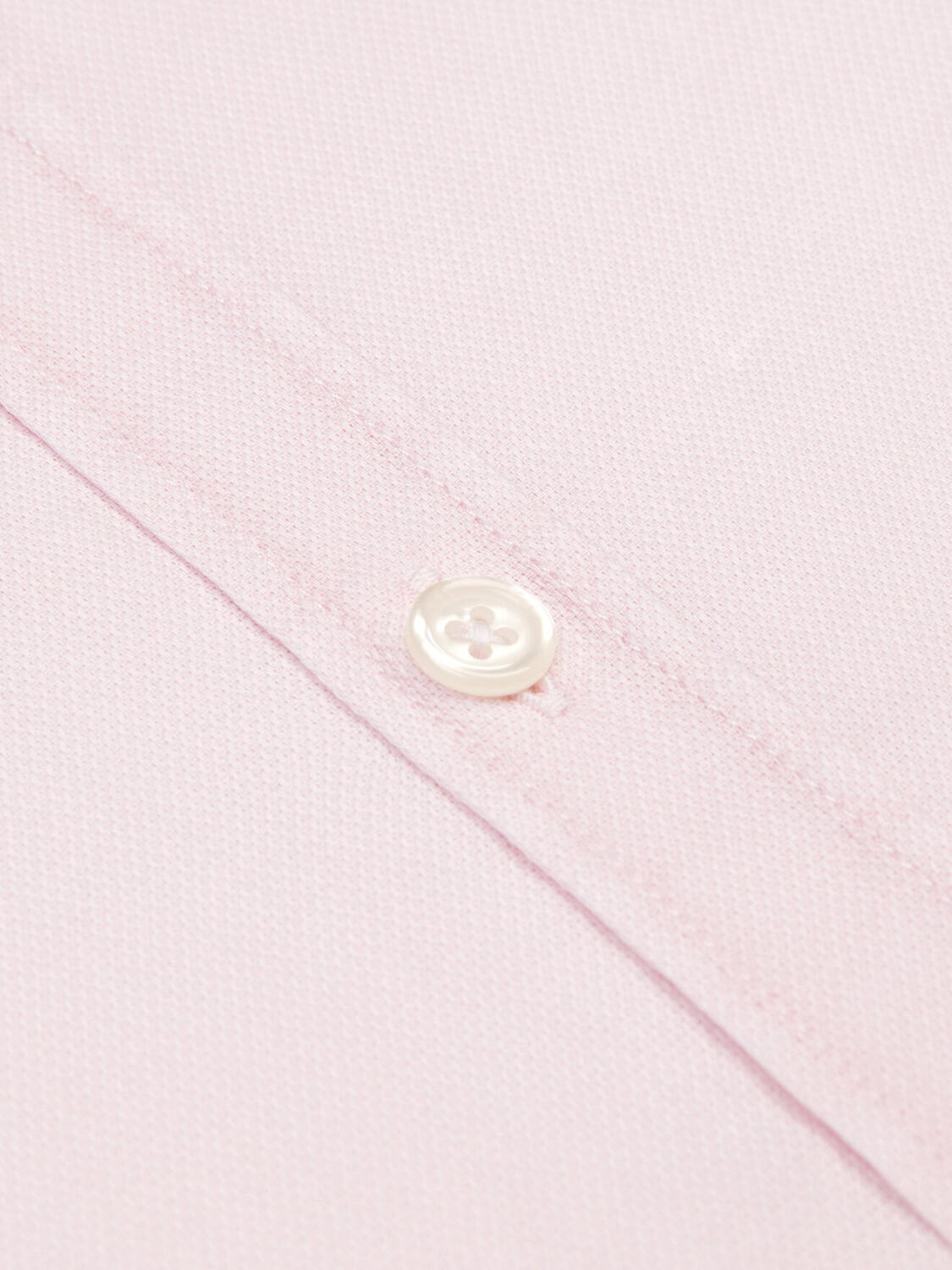 Rosa Hemd aus leichtem Baumwollstoff