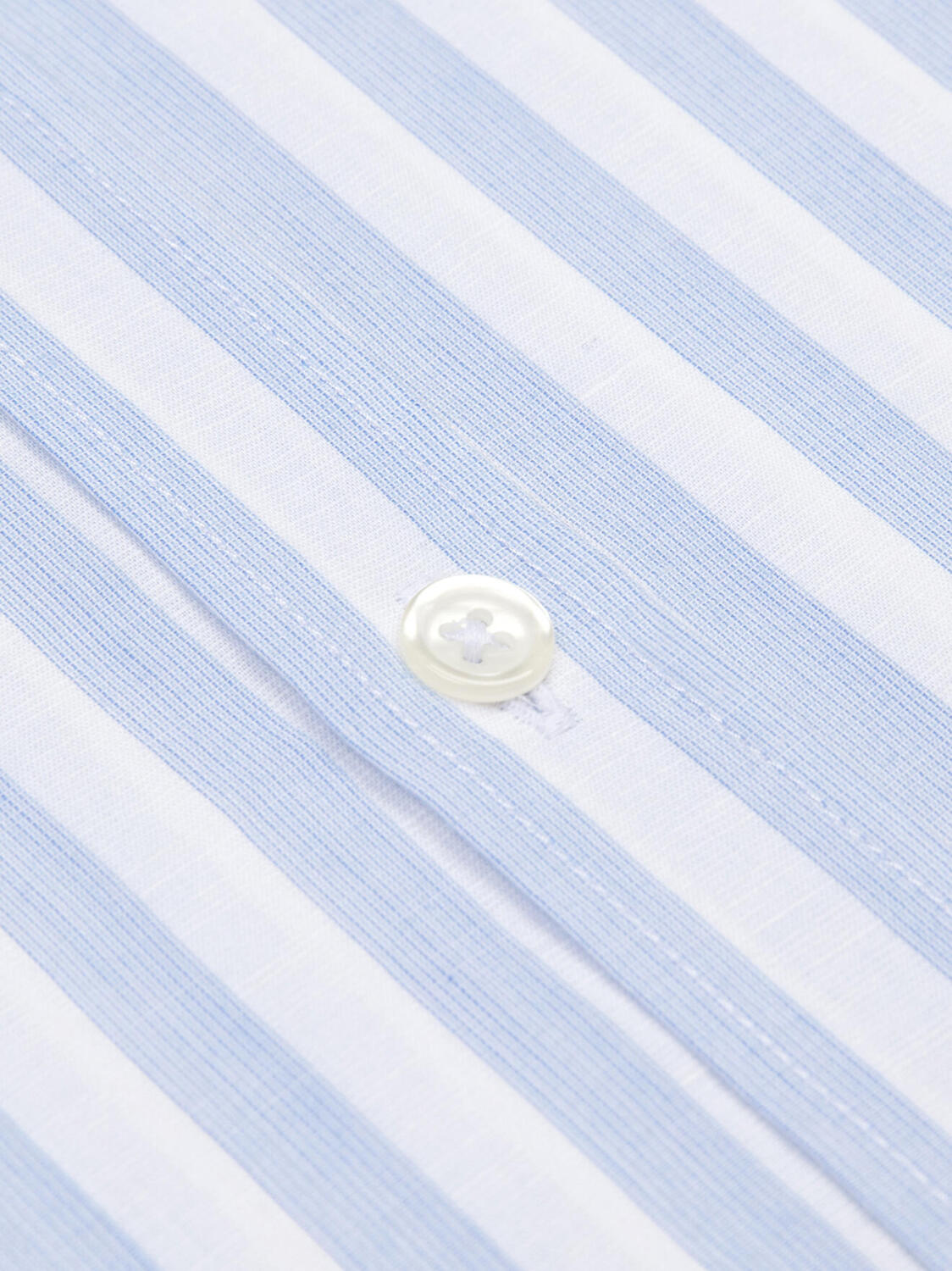 Camicia Tanner celeste in voile di lino