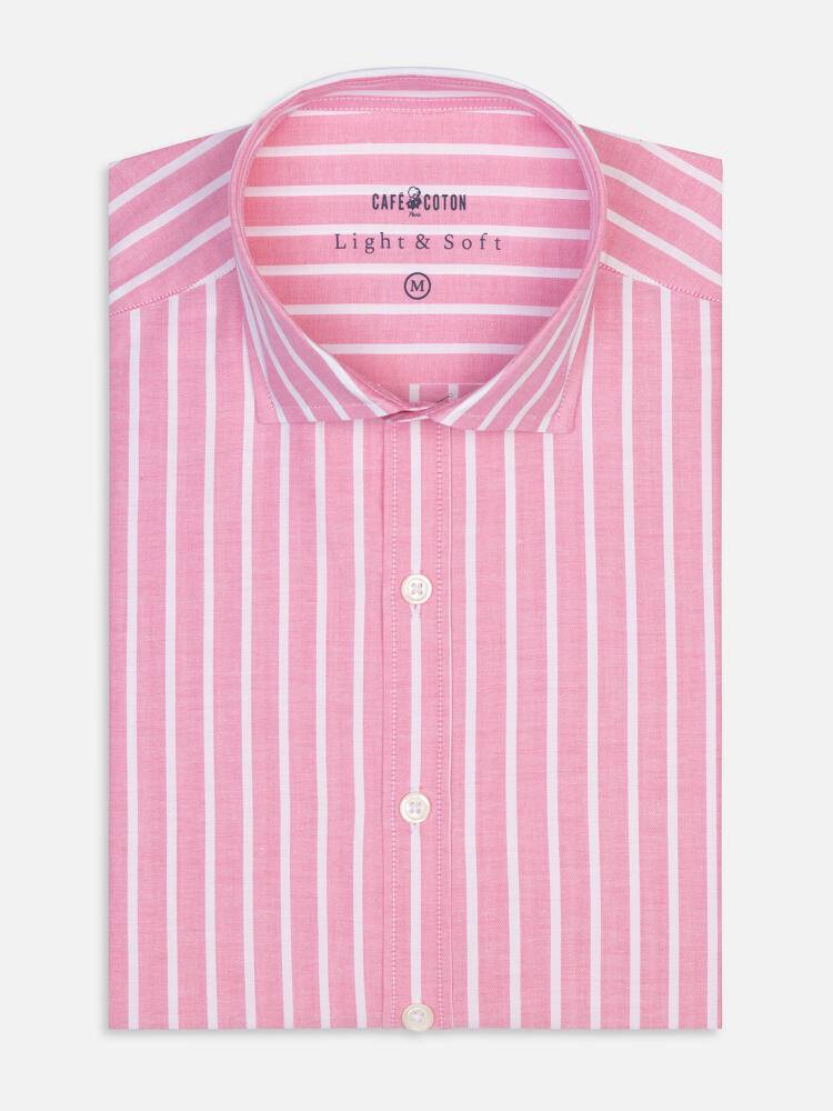 Camisa Tommy color granadina de gasa de algodón