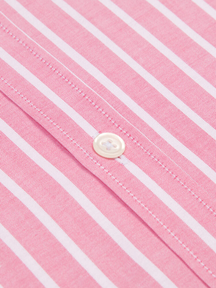 Camisa Tommy color granadina de gasa de algodón