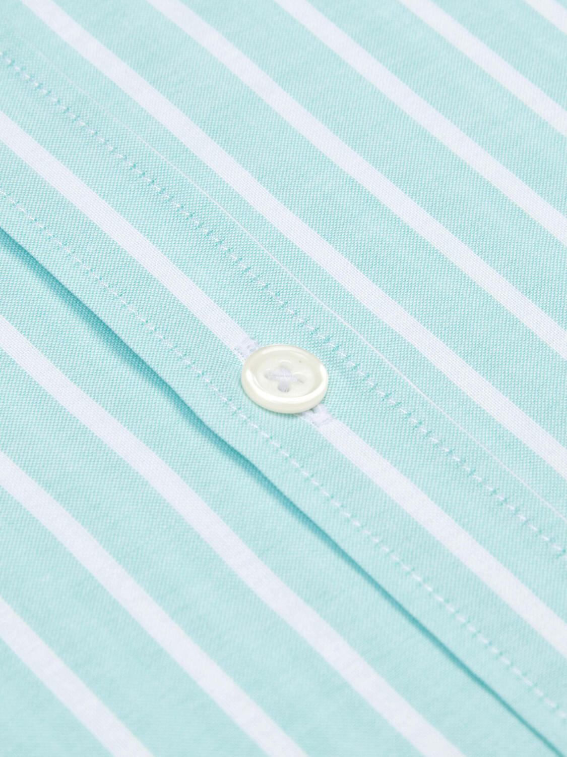 Tommy-Hemd in Mintgrün aus Baumwollvoile