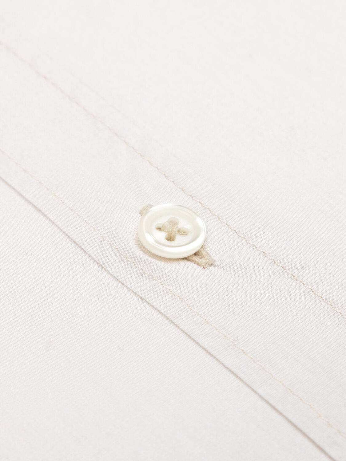 Camicia sabbia in voile di cotone