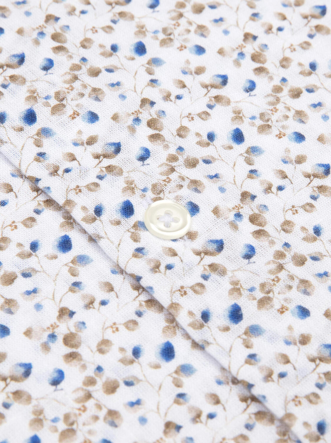 Camisa de manga corta Marlow de lino con estampado floral