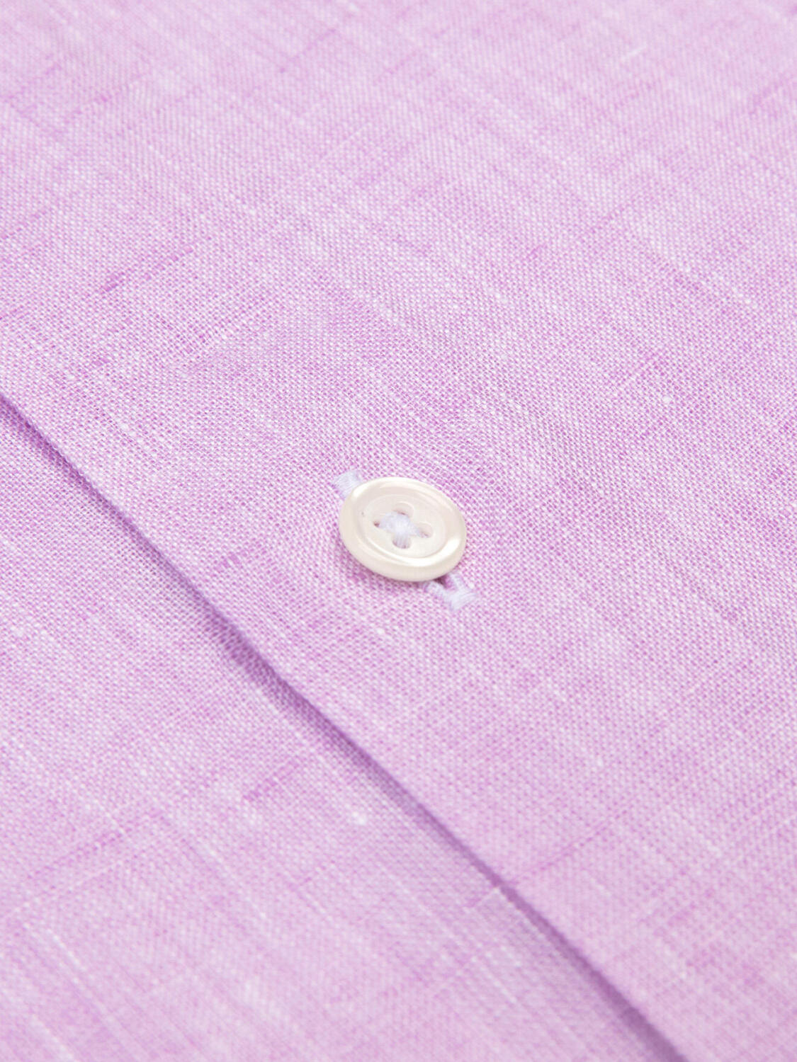 Camisa de manga corta Olaf de lino en rosa