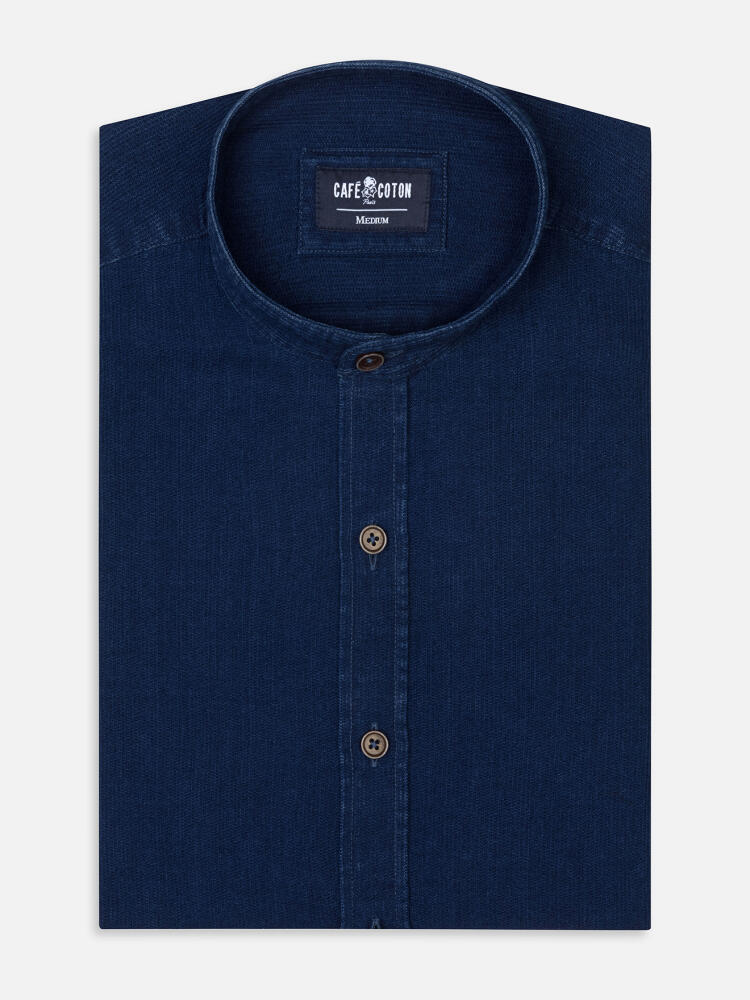 Cross indigo shirt