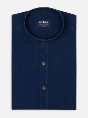 Cross indigo shirt