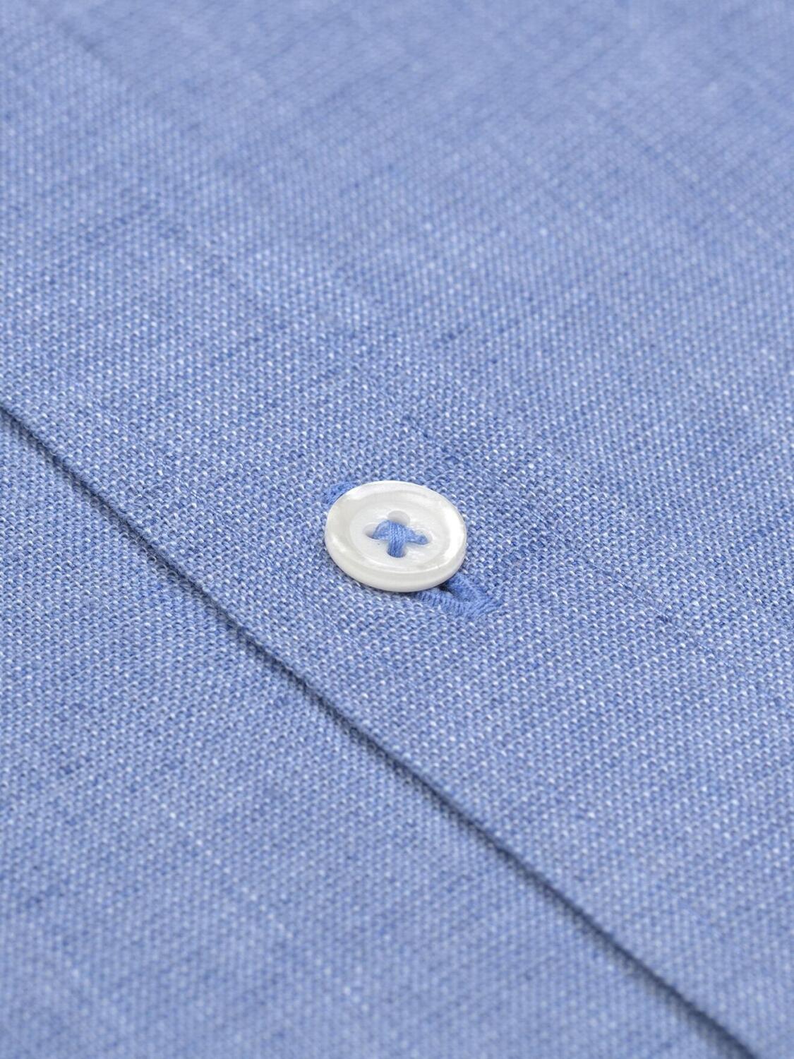 Camicia Liam in lino cielo