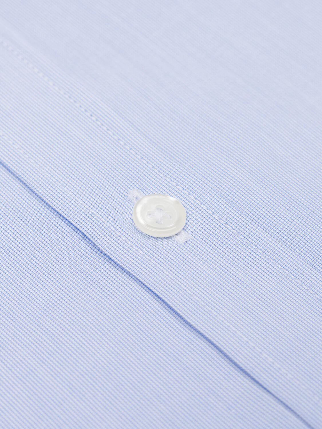 Chemise col mao en mille raies ciel