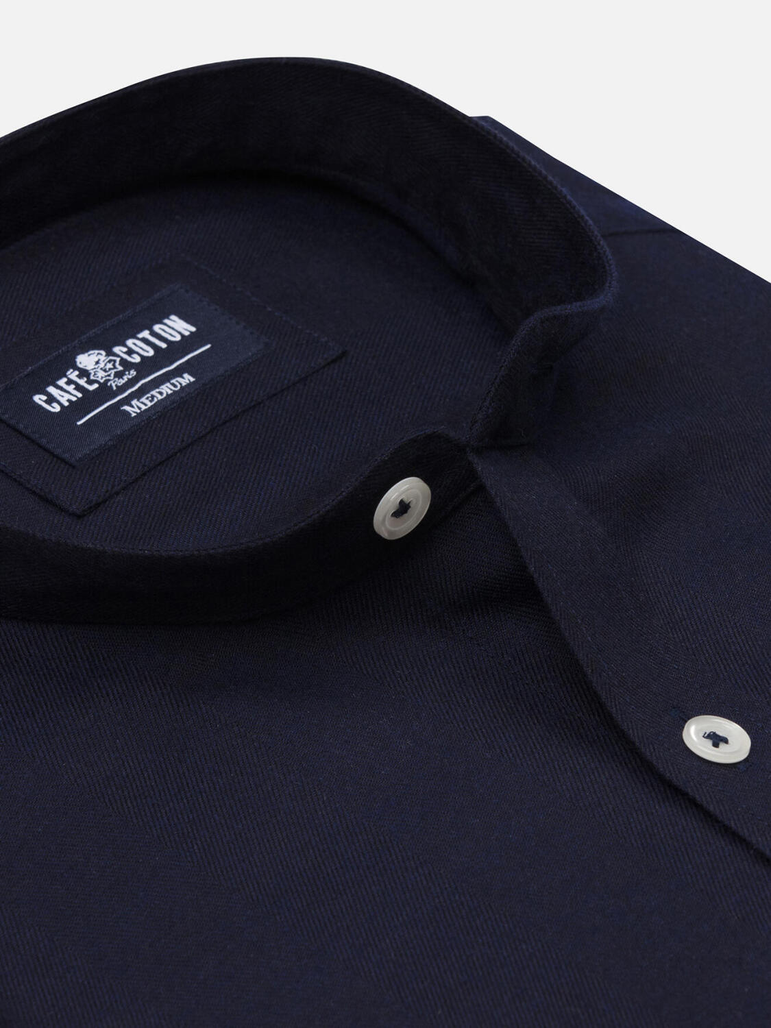 Mitch marine flanel overhemd