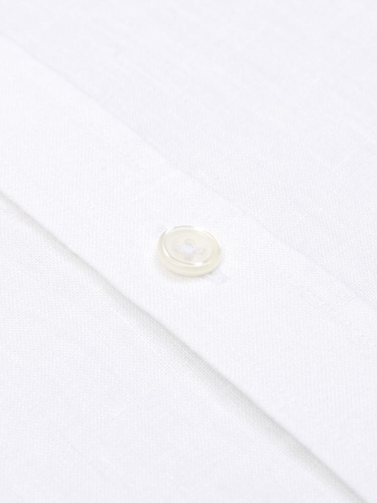 Olaf white linen shirt